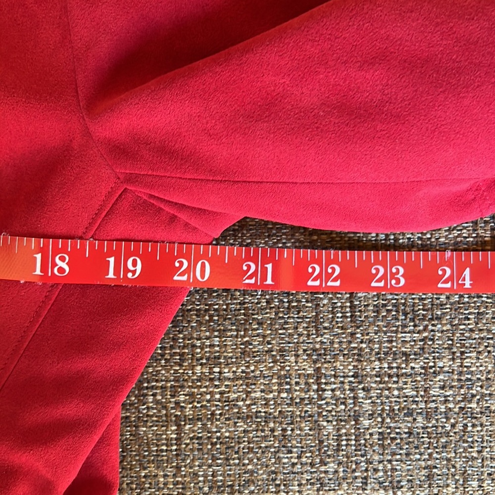 Red Women's Blazer - Picture 8 of 16